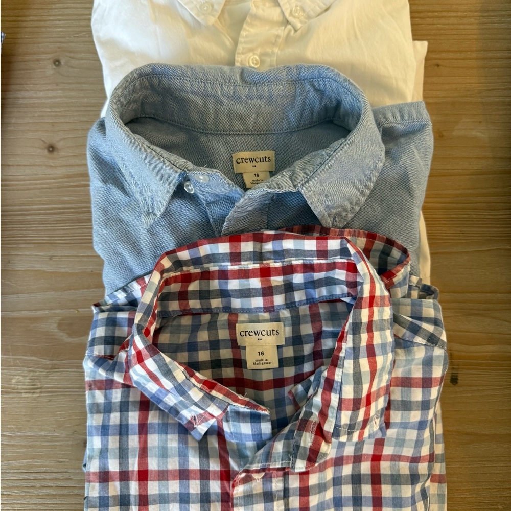 J. Crew Factory Boy’s Size 16 Button Down Shirt (8 colors/style available)